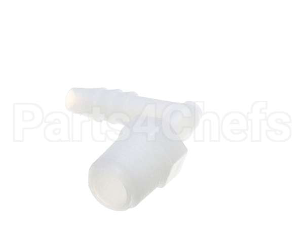 1232-014 Concordia Beverage Connector Elbow 1/4Barbx1/4Mp