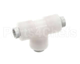 1232-084 Concordia Beverage Tee 1/4T X 1/4T X1/4T