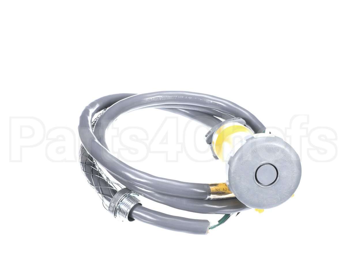 12360-0010 Hubbell Lighting 20A Yellow 3 Wire P&S Dropcord