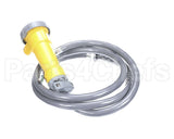 12360-0010 Hubbell Lighting 20A Yellow 3 Wire P&S Dropcord