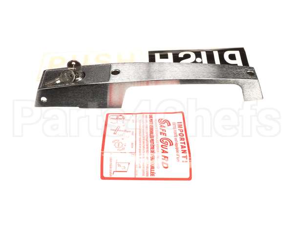 1239-C00004D Kason Latch Brushed Chrome Lever Re