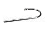 123X T&S Brass Rigid Gooseneck, 5-1/2 Spread, 12-1/2 He