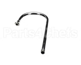 123X T&S Brass Rigid Gooseneck, 5-1/2 Spread, 12-1/2 He