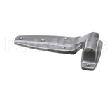1245-000004 Kason Hinge Silver Flush