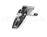 1245-000080 Kason Hinge Chrome 1-7/8