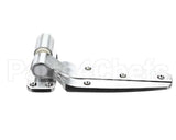 1245-000088 Kason Hinge Brushed Chrome Flush
