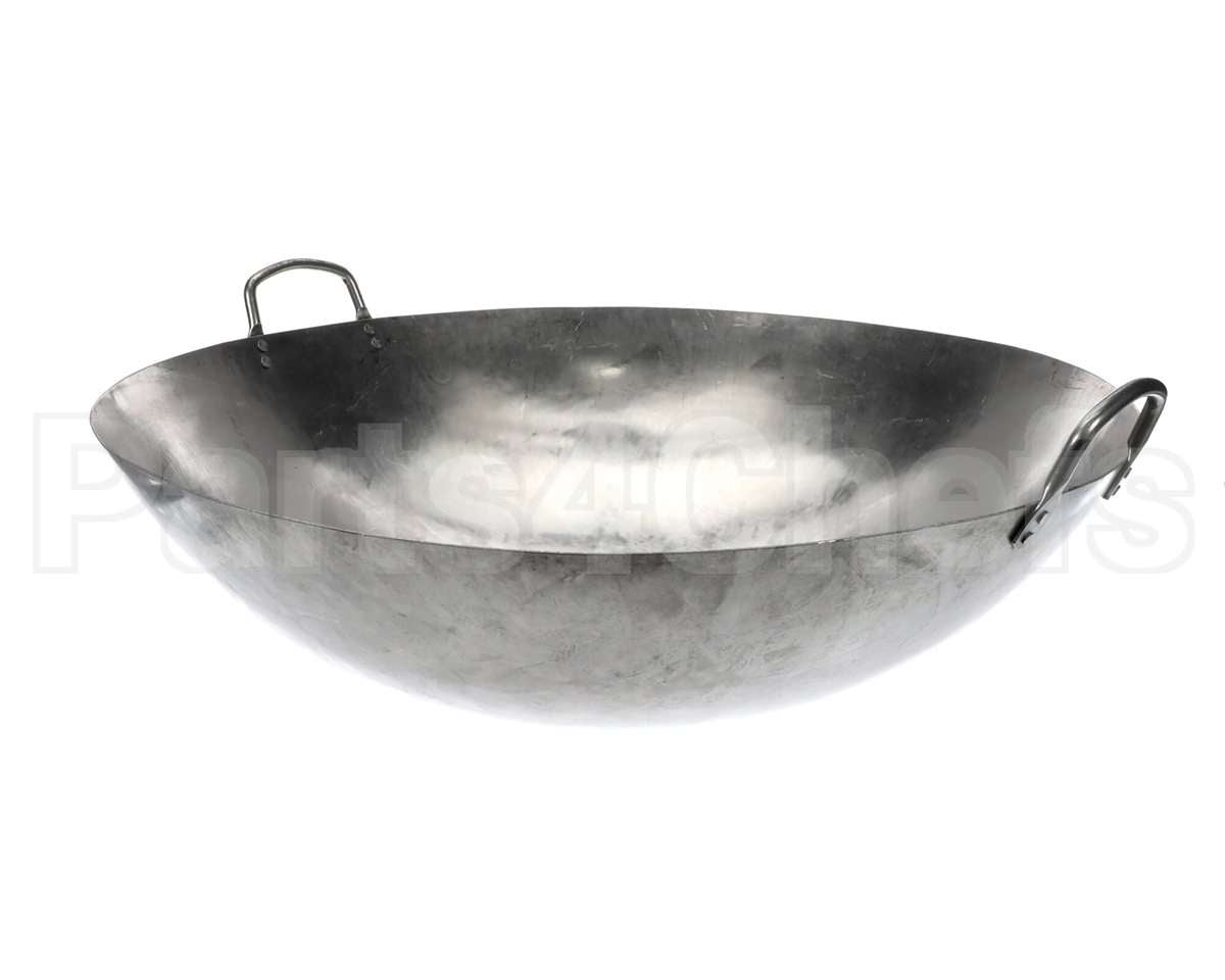 1245 Imperial 24 Inch Wok Round Bottom With Two Metal