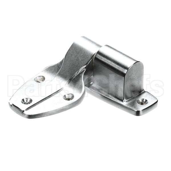 1246-000040 Compatible Kason Hinge Brushed Chrome Flush