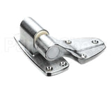 1246-000040 Kason Hinge Brushed Chrome Flush