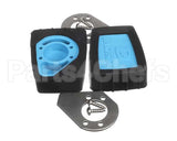 124908 Lakeside Rep Hdle Bumper Kit-Blk/Blu