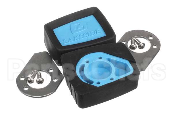 124908 Lakeside Rep Hdle Bumper Kit-Blk/Blu