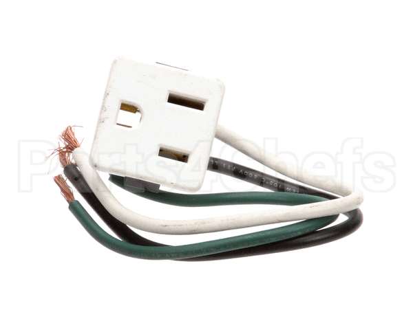 125010443 Hussmann (E)Recpt Snap-In Wht 1374-1W