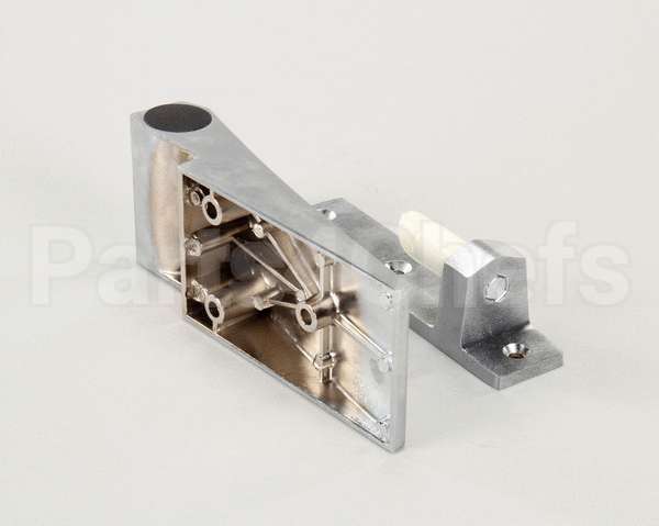 1255-000004 Kason Hinge Brushed Chrometextured P