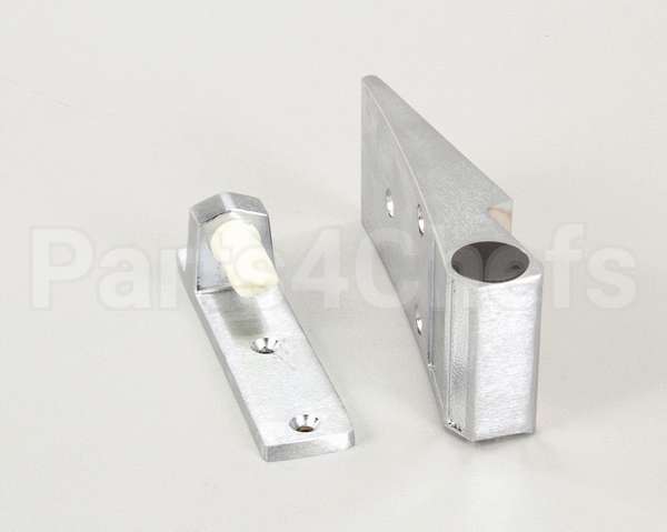 1255-000004 Kason Hinge Brushed Chrometextured P