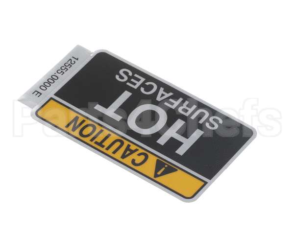 12555.0000 Bunn Decal, Caution Hot Surfaces