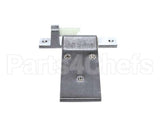 1256-000004 Kason Hinge Brushed Chrome Textured