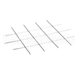 127829 Compatible Norlake Wire Guard S/S