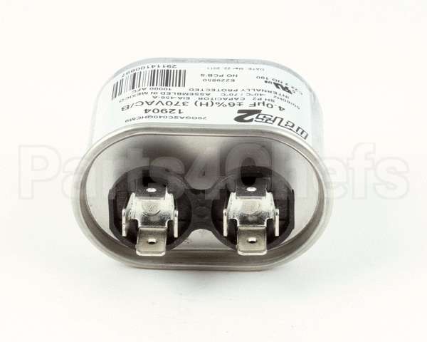 12904 Mars Motors Run Capacitor 4Mfd 370V Oval