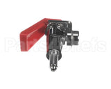 12915.7001 Bunn Faucet,Hot Water-W/Press Relief Bil&