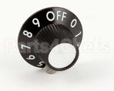 12919SP Lincoln Knob Control Blackoff0-9Inf