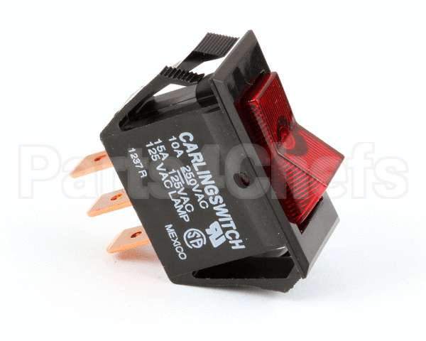 12920.0000 Bunn Switch, On/Off-Lighted Red-125