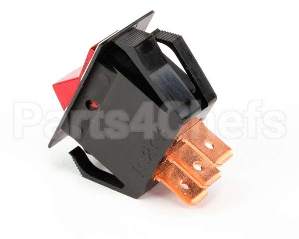 12920.0002 Bunn Switch,On/Off-Lighted Red-250