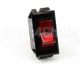 12920.0002 Bunn Switch,On/Off-Lighted Red-250