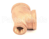 1292442 Market Forge Tee Red'g Br 1 X 1/2 X 1