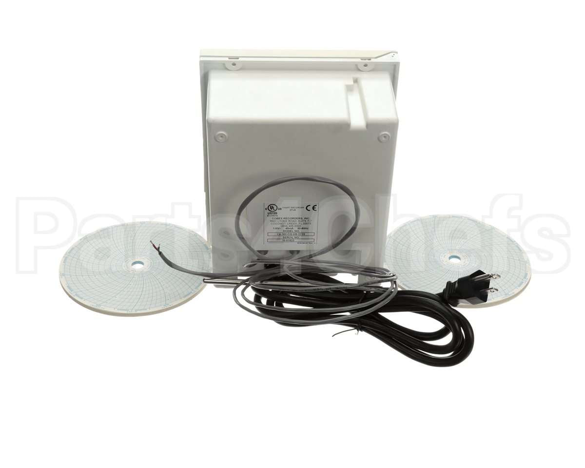 129587 Norlake Recording Clock 2Pen 6 0-100