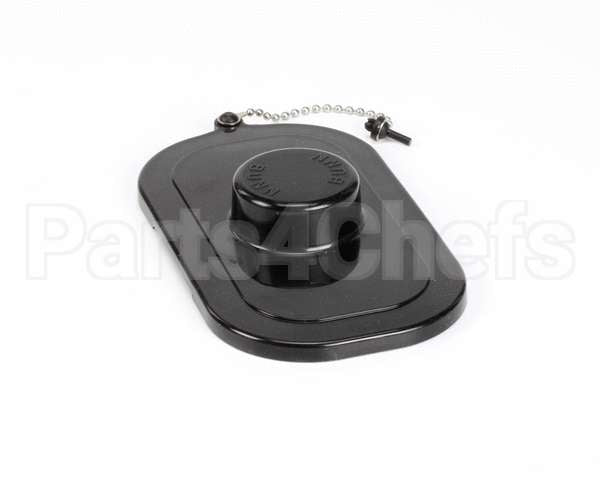 12981.0001 Bunn Lid/Chain Kit, Pour-In Black
