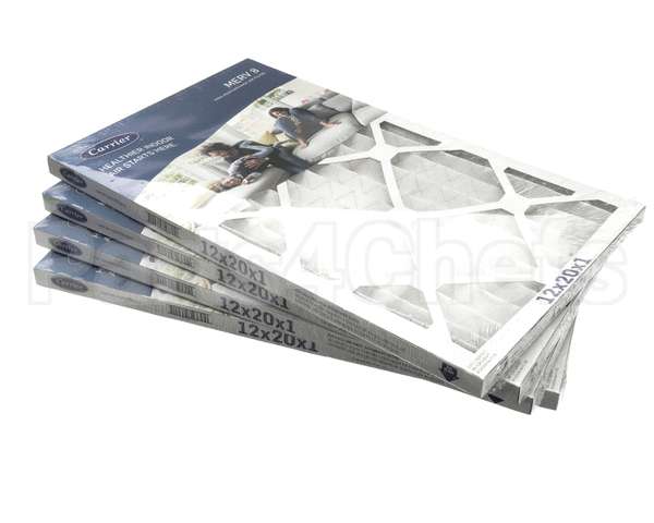 12X20X1-M8-C-P4 Carrier Merv 8 1" Filter Pack