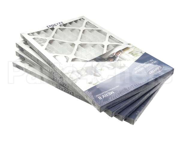12X20X1-M8-C-P4 Carrier Merv 8 1" Filter Pack