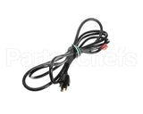 130225 Globe Ac Power Cord (120Vac)
