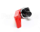 13061.0000 Bunn Faucet Handle/Stem Assembly-Red