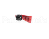 13061.7000 Bunn Faucet-Handle/Stem Assy-Red