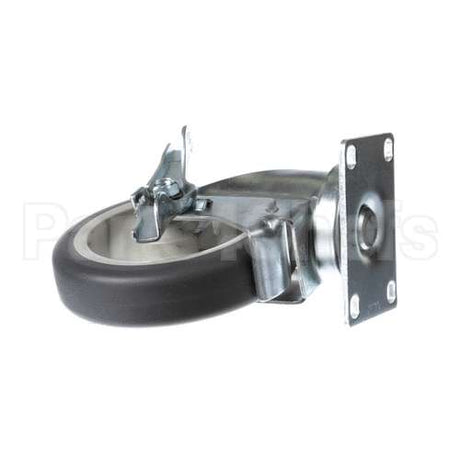 131000 Low Temp Industries Caster(5" Swivel/Plate W/Brk.)
