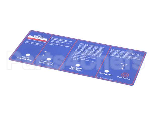 13124 Gaylord Model Qus Series Mylar Facepla