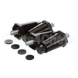13255.0006 Compatible Bunn Kit, Leg-2.50 Adj Blk Plastic