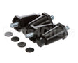 13255.0006 Bunn Kit,Leg-2.50 Adj Blk Plastic