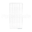 132610 Norlake Shelf Chrome Kote Ma3672C/Ff36