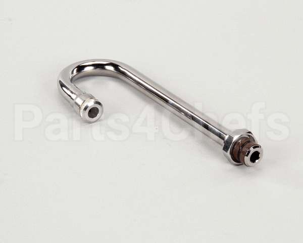 132X T&S Brass Swivel Gooseneck, 2-5/8 Spread, 9-1/16 H