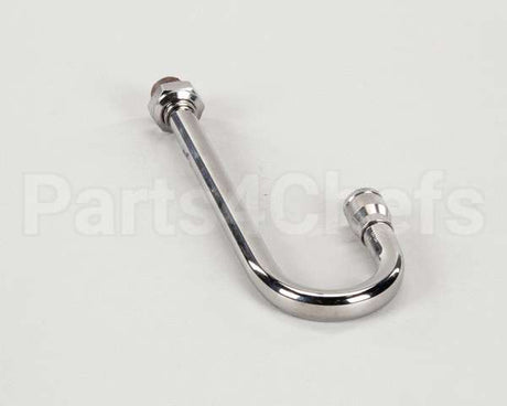 132X T&S Brass Swivel Gooseneck, 2-5/8 Spread, 9-1/16 H
