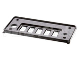 13352.0008 Bunn Front Cap, 5Hl Blk Fct/Rdy Lt