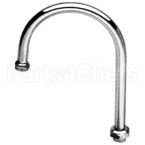 133X Compatible TS Brass Swivel Gooseneck
