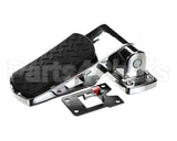 1346000004 Kason Chrome Hinge Flush