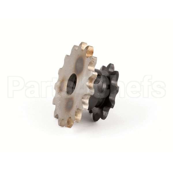 13523 Compatible Nieco Sprocket, Dual, #35, 10 & 15 Toot