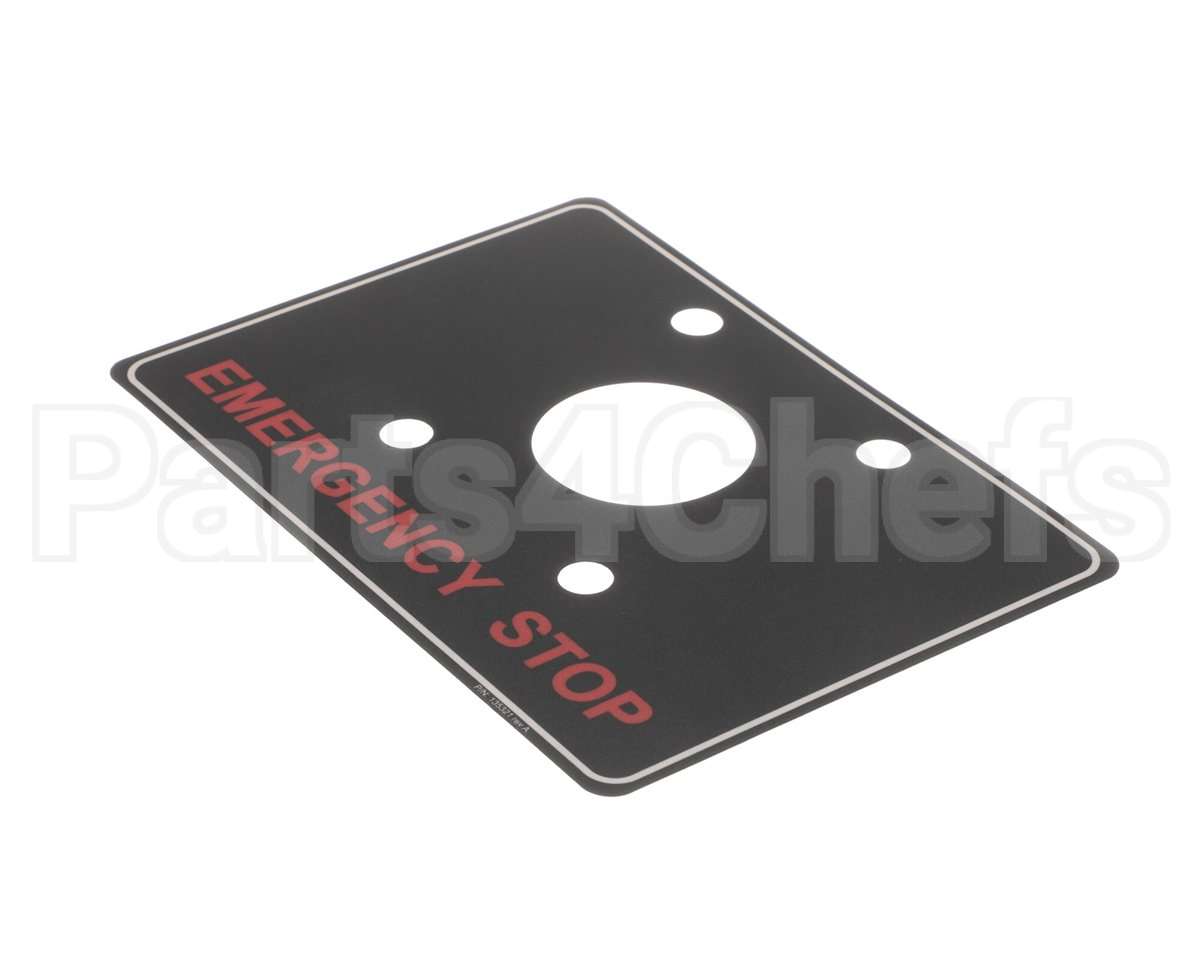 135321 Groen Label, Emergency Stop,
