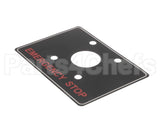 135321 Groen Label, Emergency Stop,