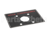 135321 Groen Label, Emergency Stop,