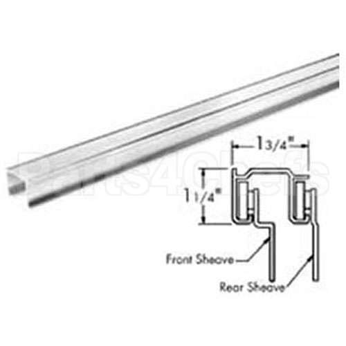1357-1010-1151 Compatible Standard Keil Track, Overhead, 48", Alum
